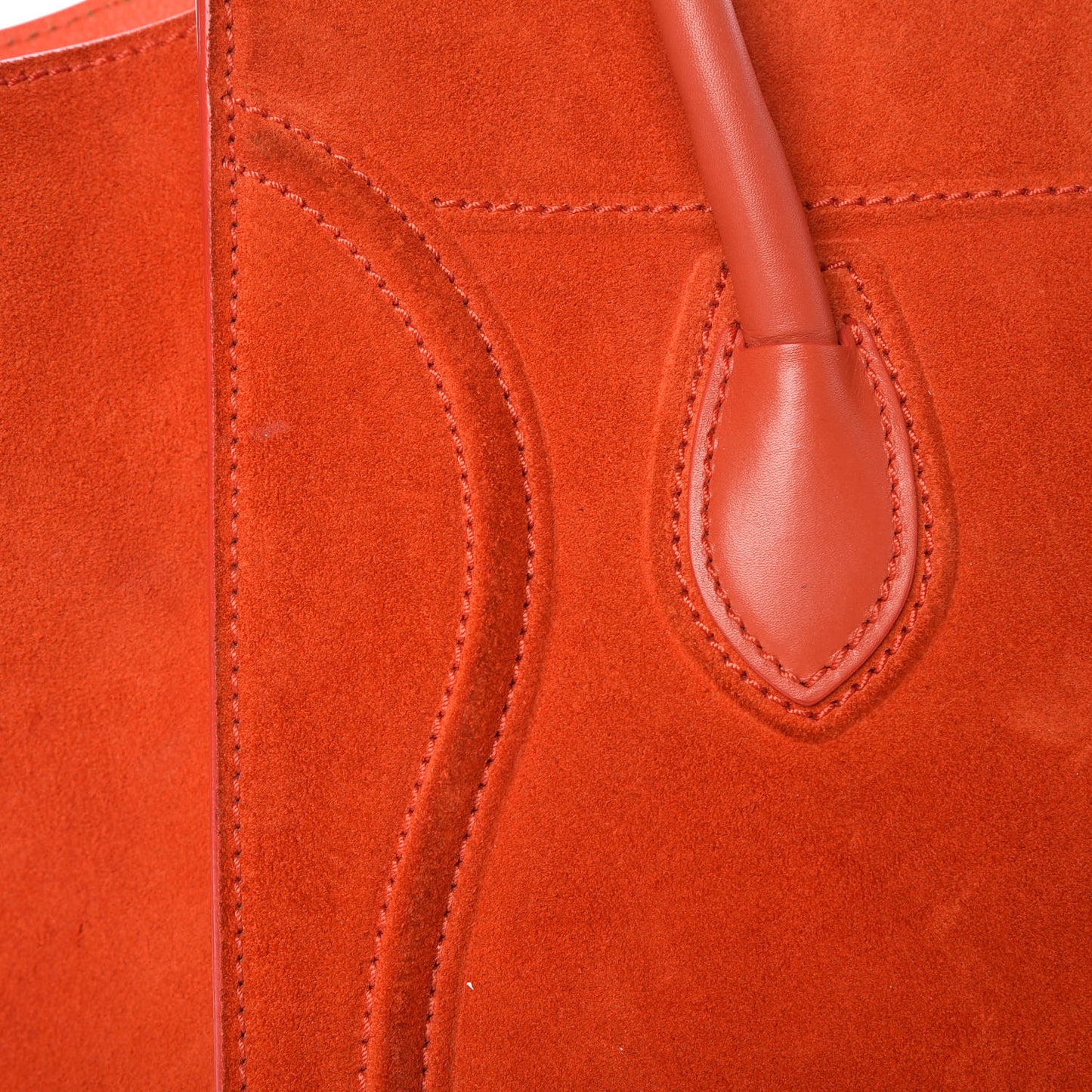 Nubuck Medium Phantom Luggage Bright Orange
