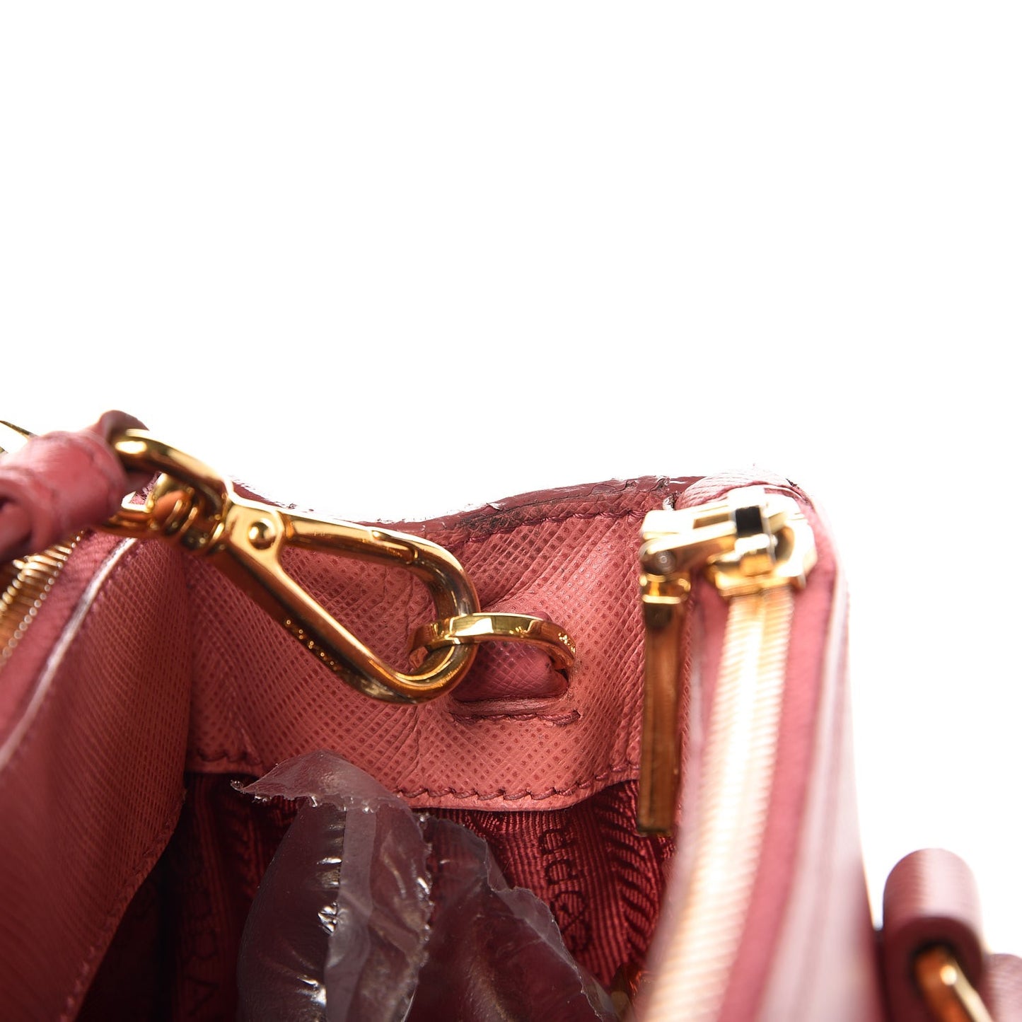 Saffiano Mini Galleria Double Zip Tote Tamaris