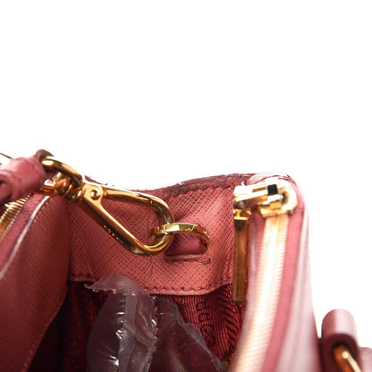 Prada Saffiano Mini Galleria Double Zip Tote Tamaris 8 of 13