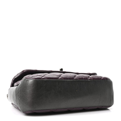Chanel Calfskin Mineral Nights Mini Flap Dark Purple 4 of 10