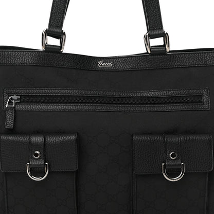 Gucci Monogram Abbey D Ring Tote Black 8 of 14