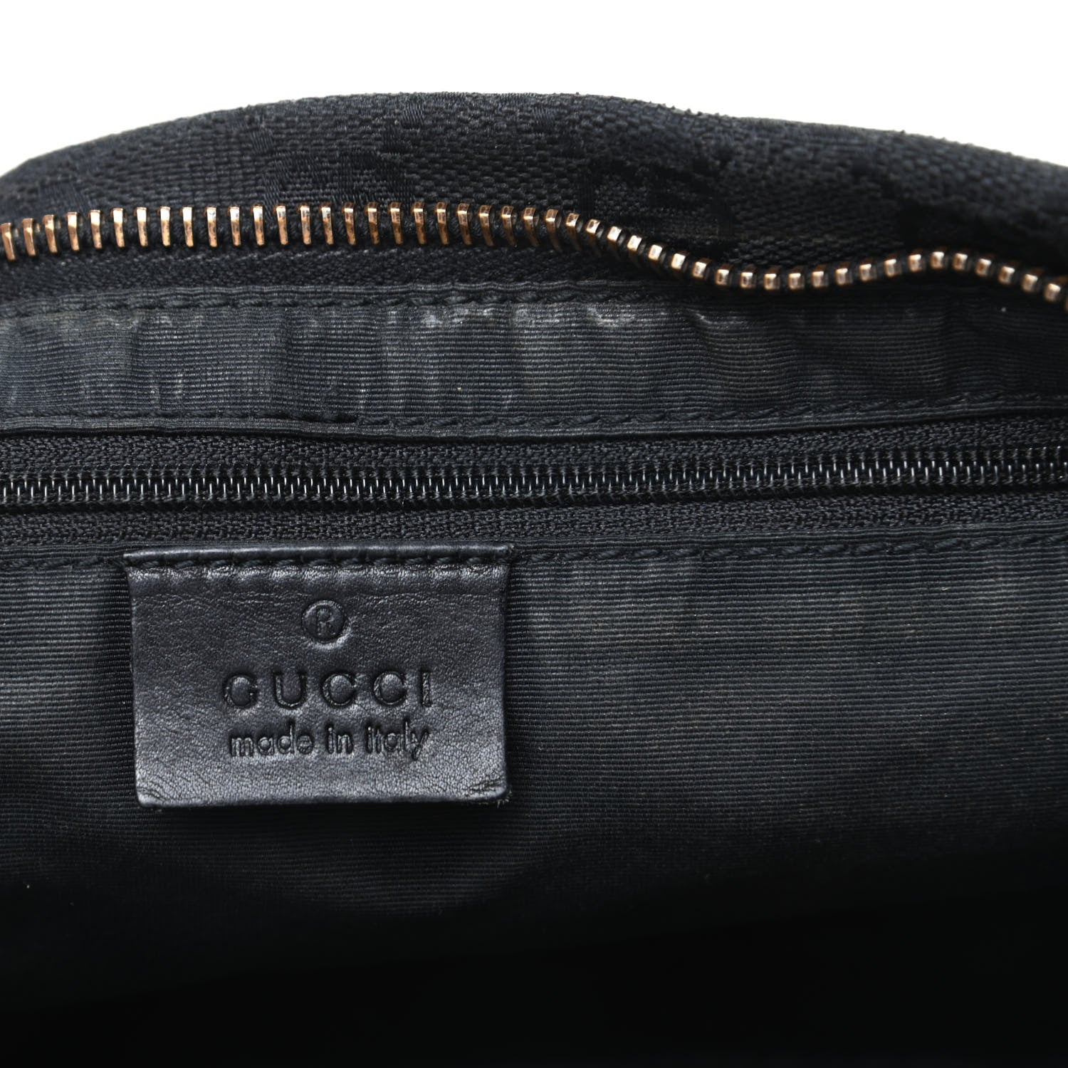 Gucci Monogram Chain Ellington Handbag Black 6 of 7