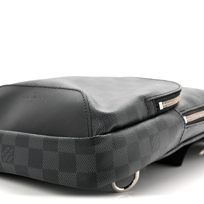 Louis Vuitton Damier Graphite Avenue Sling Backpack 9 of 10