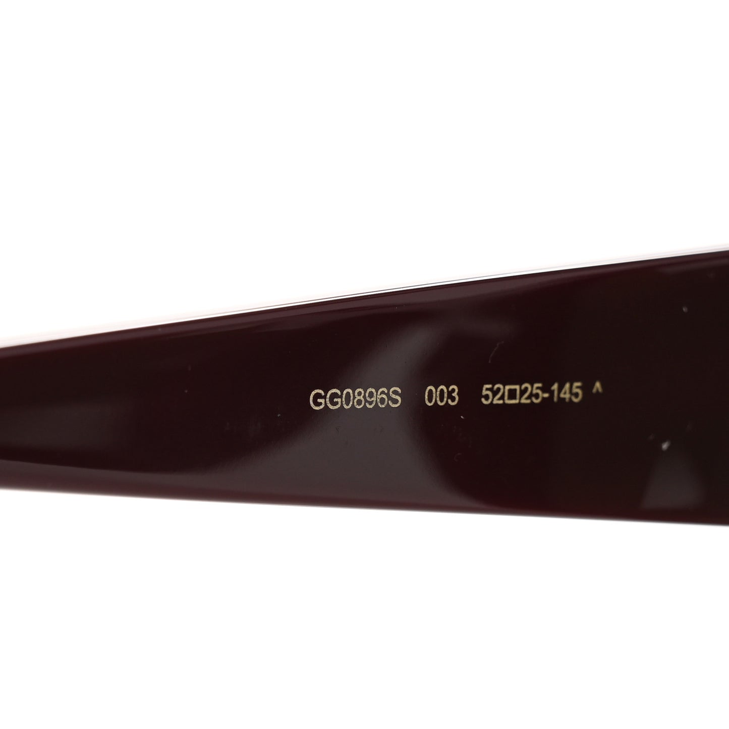 Acetate Square Frame Sunglasses GG0896S Purple