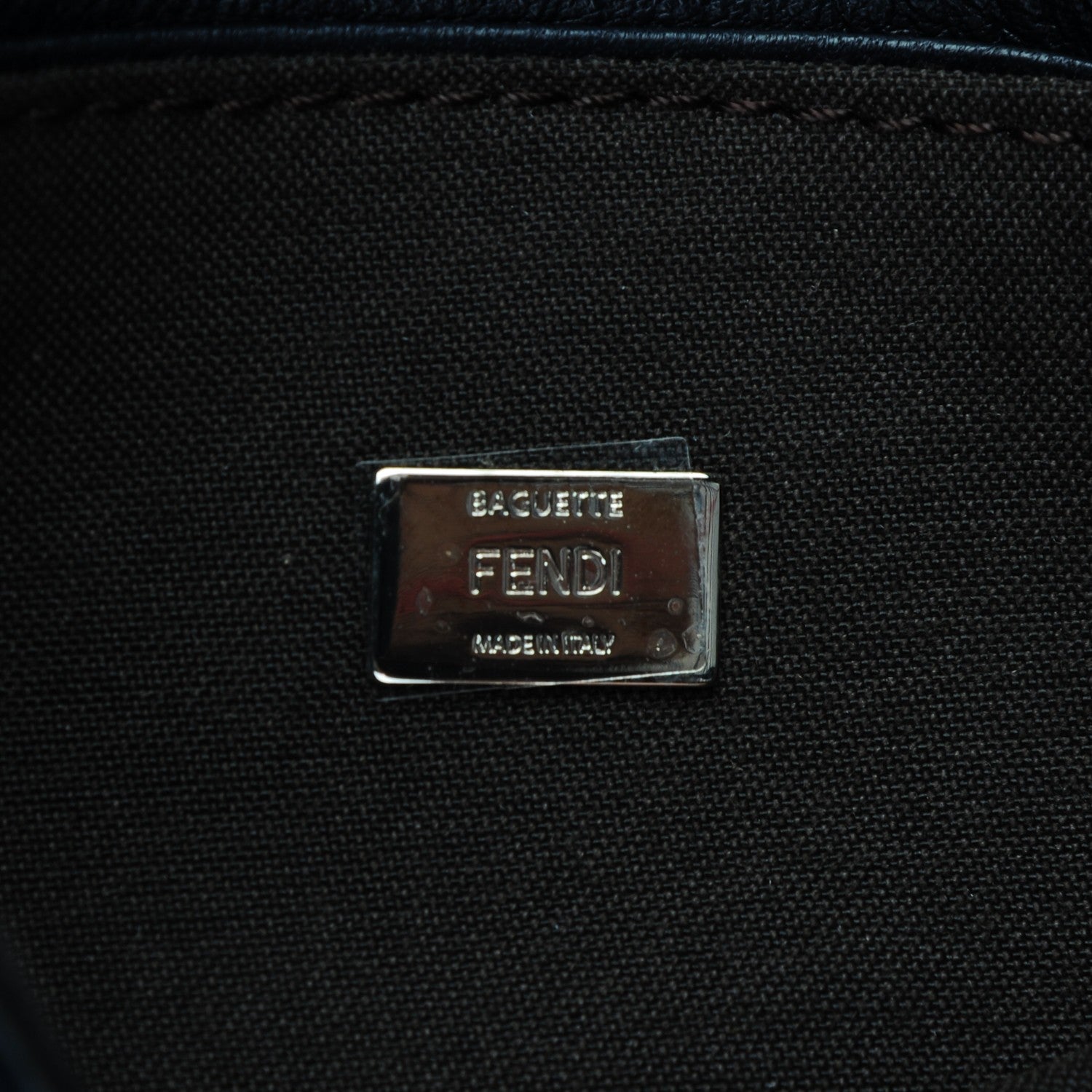 Fendi Nappa Micro Baguette Blue 7 of 8