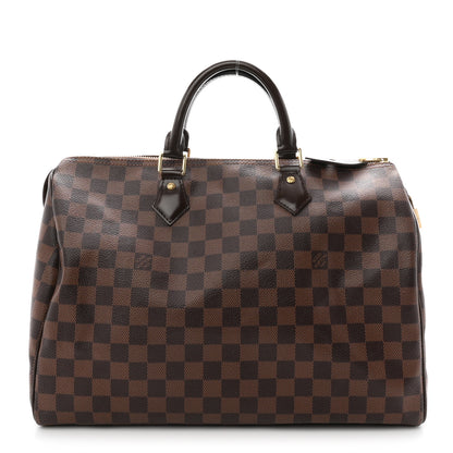 Louis Vuitton Damier Ebene Speedy 35 1 of 11