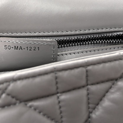 Christian Dior Calfskin Macrocannage Medium Caro Bag Iron Grey 7 of 10