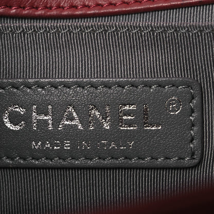 Chanel Lambskin Quilted Medium Boy Flap Dark Pink 6 of 11