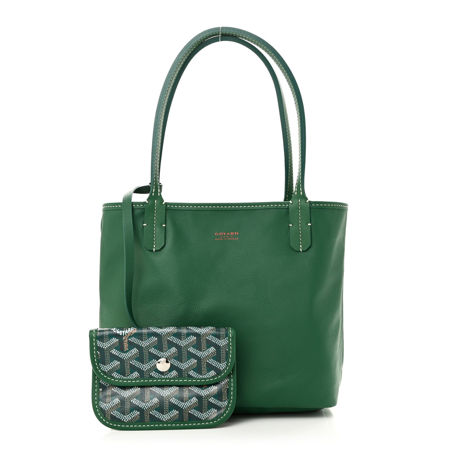 Goyardine Reversible Mini Anjou Green