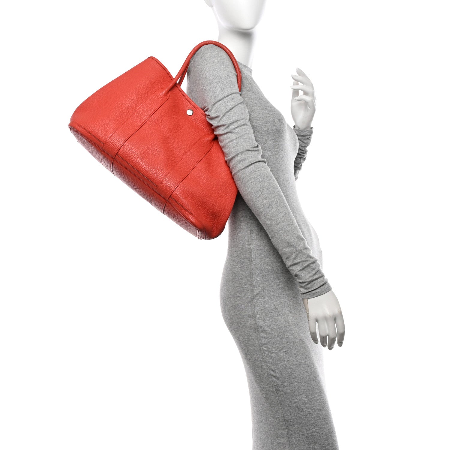 Hermes Negonda Garden Party 36 MM Orange Poppy 2 of 12