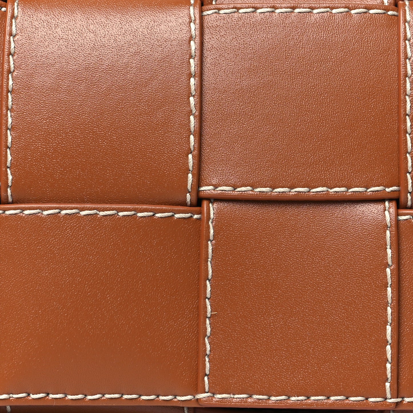 Calfskin Maxi Intreccio Mini Cassette Belt Bag Wood