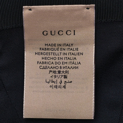 Gucci Econyl Nylon Monogram Off The Grid Baseball Hat L Orient Blue Black 7 of 9
