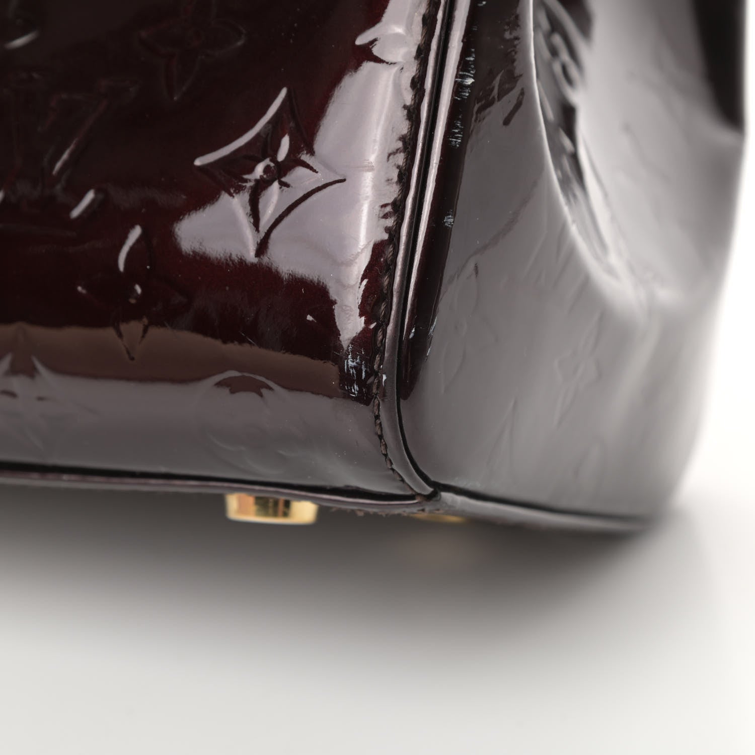 Louis Vuitton Vernis Brea GM Amarante 10 of 18