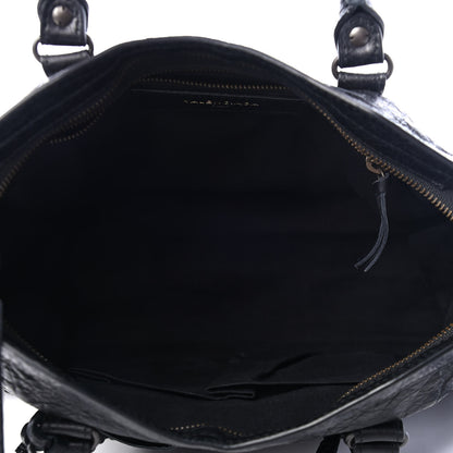 Balenciaga Agneau Classic Hardware S City Logo Strap Black 5 of 9