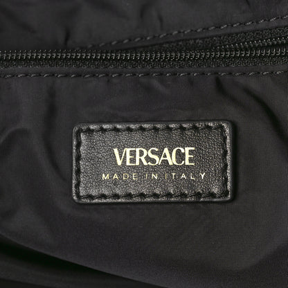 Versace Nylon Medusa Tote Flamingo Black 6 of 9