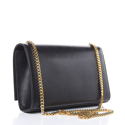 Saint Laurent Smooth Calfskin Medium Classic Monogram Kate Tassel Satchel Black 3 of 15