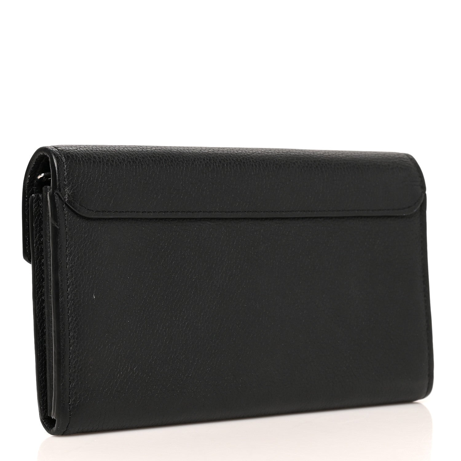 Louis Vuitton Soft Calfskin My Lockme Wallet Black 3 of 9