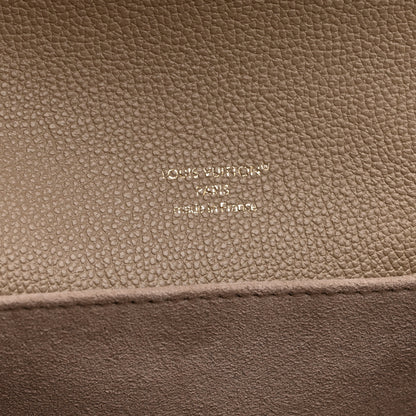Louis Vuitton Empreinte Monogram Giant Pochette Metis East West Tourterelle Creme 6 of 9