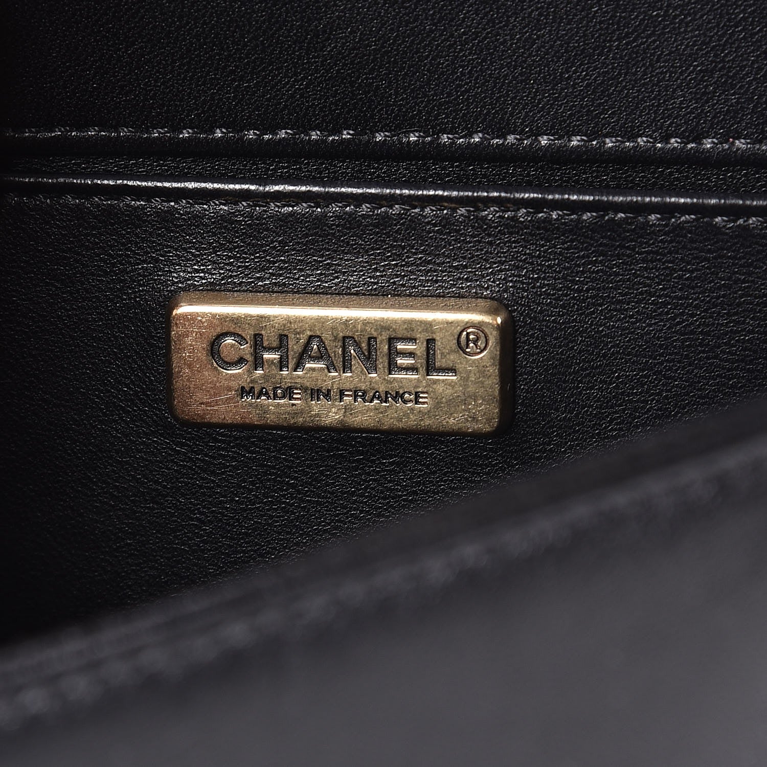 Chanel Lambskin Tile Embroidered Small Brasserie Mosaic Boy Flap Black Multicolor 6 of 7