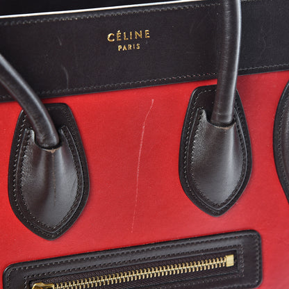 Celine Smooth Calfskin Micro Tri-Color Luggage Multicolor 15 of 15