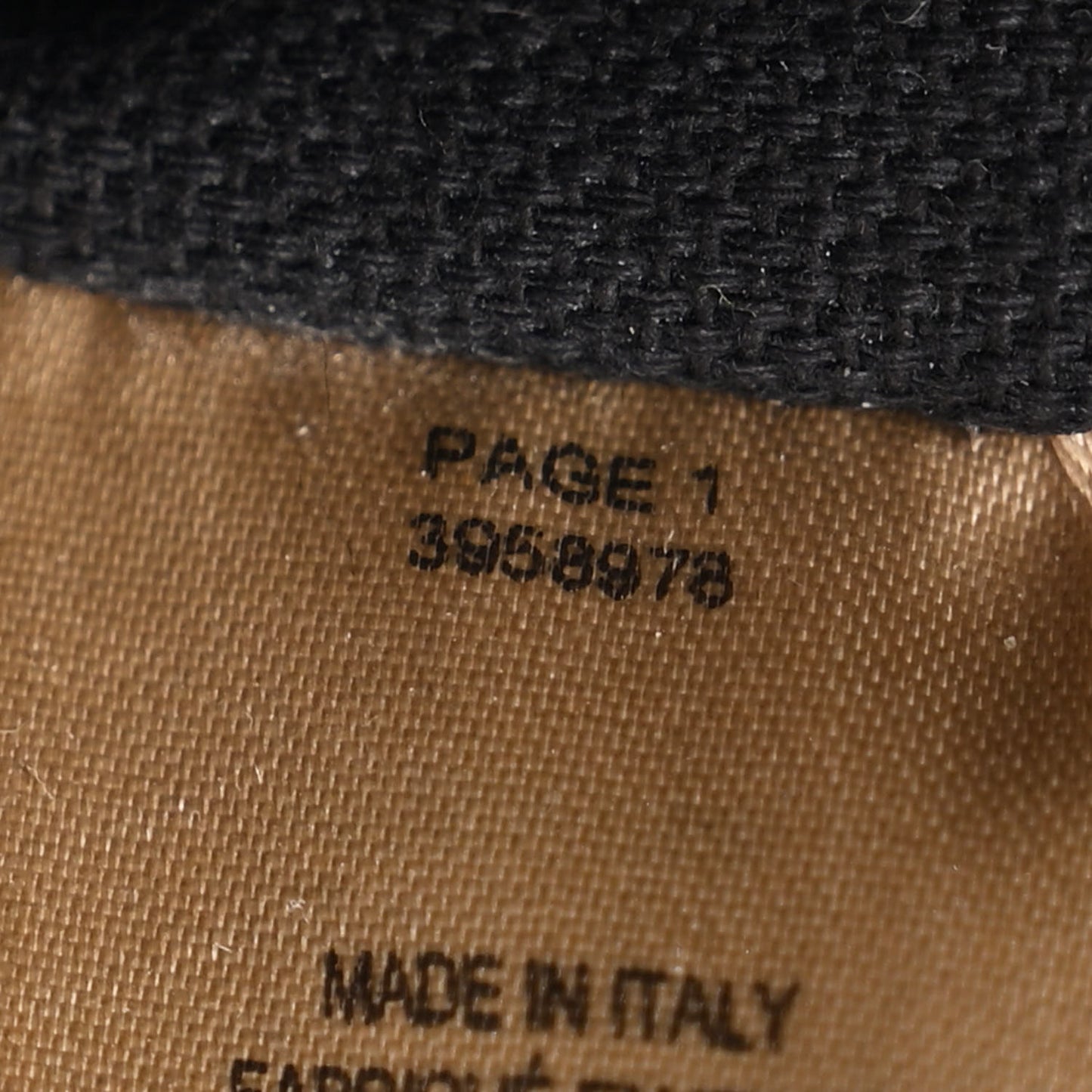 Derby Calfskin House Check Medium Banner Tote Black