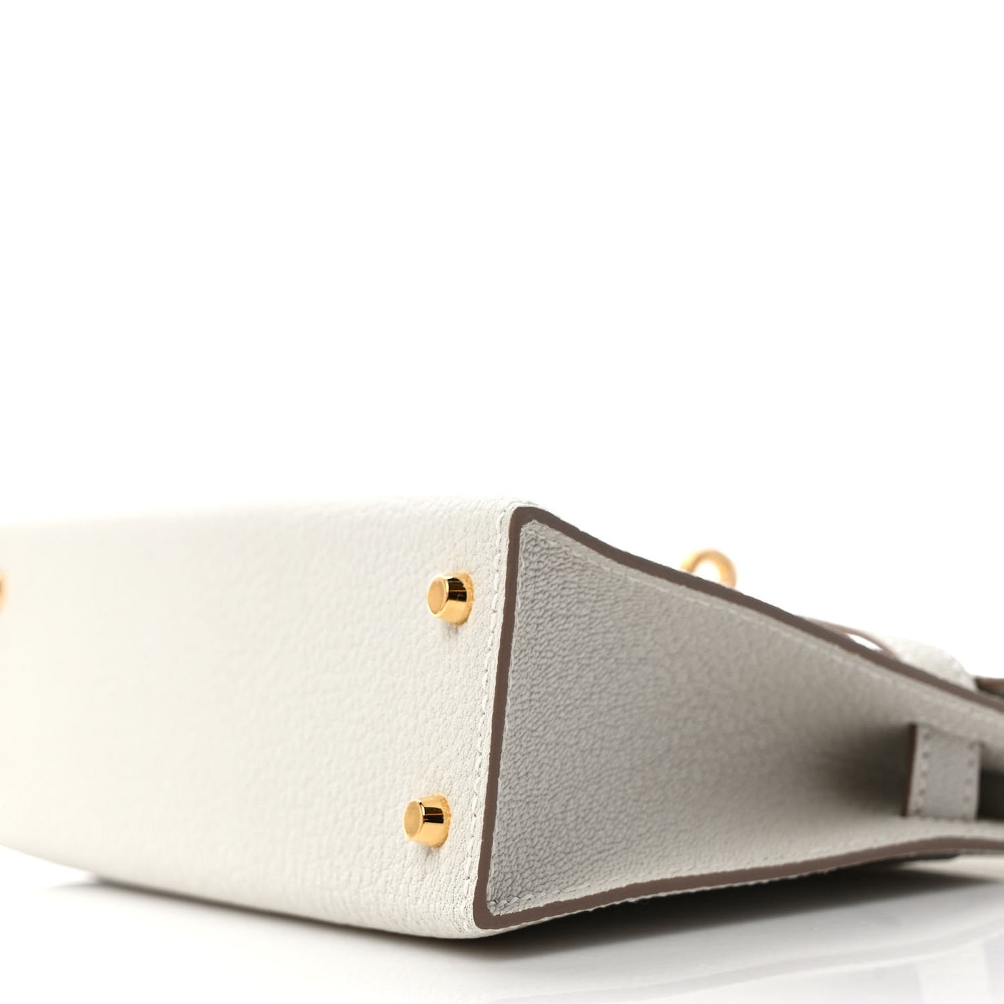 Chevre Mysore Mini Kelly Sellier 20 Mushroom