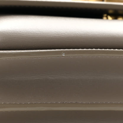 Saint Laurent Calfskin Medium Monogram Sunset Greyish Brown 11 of 13