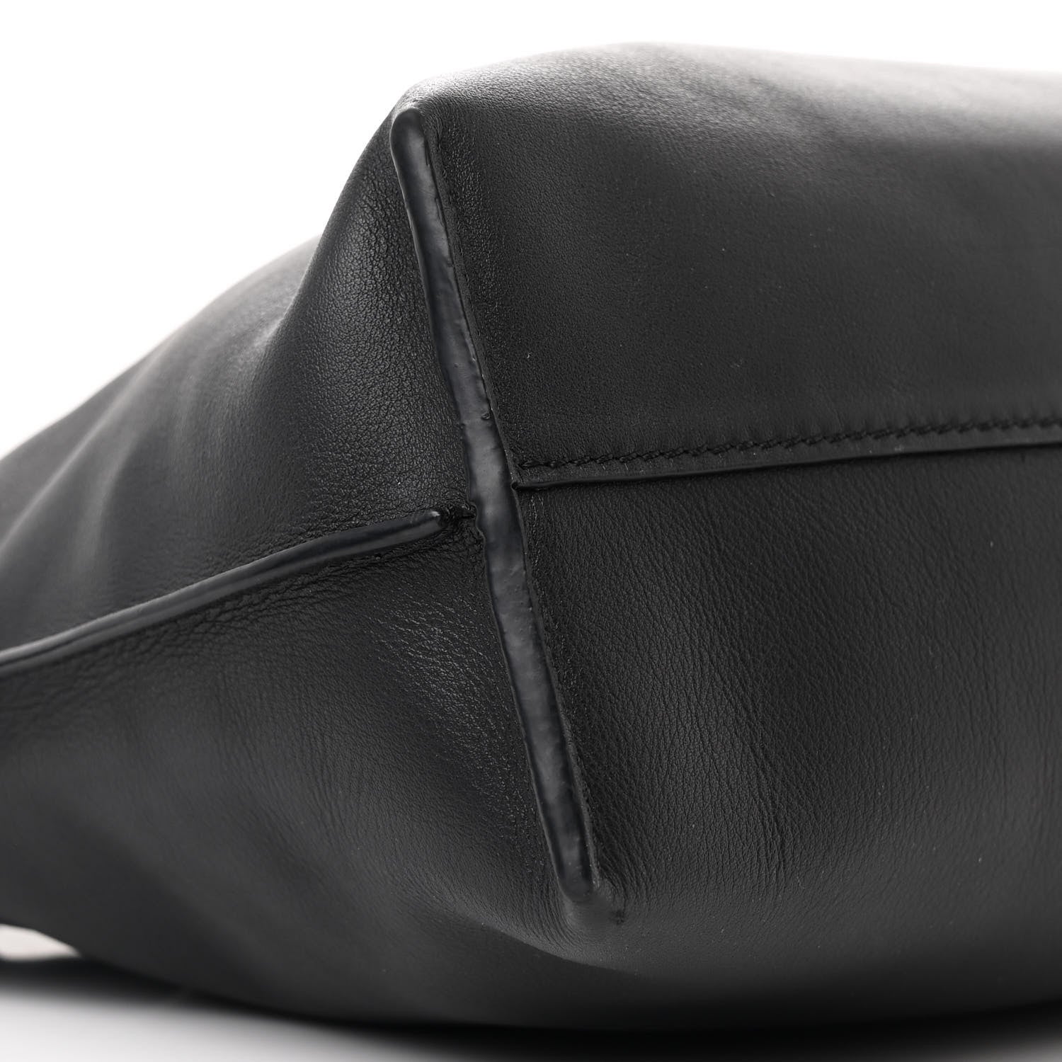 Loewe Calfskin Flamenco Knot Bag Black 9 of 10