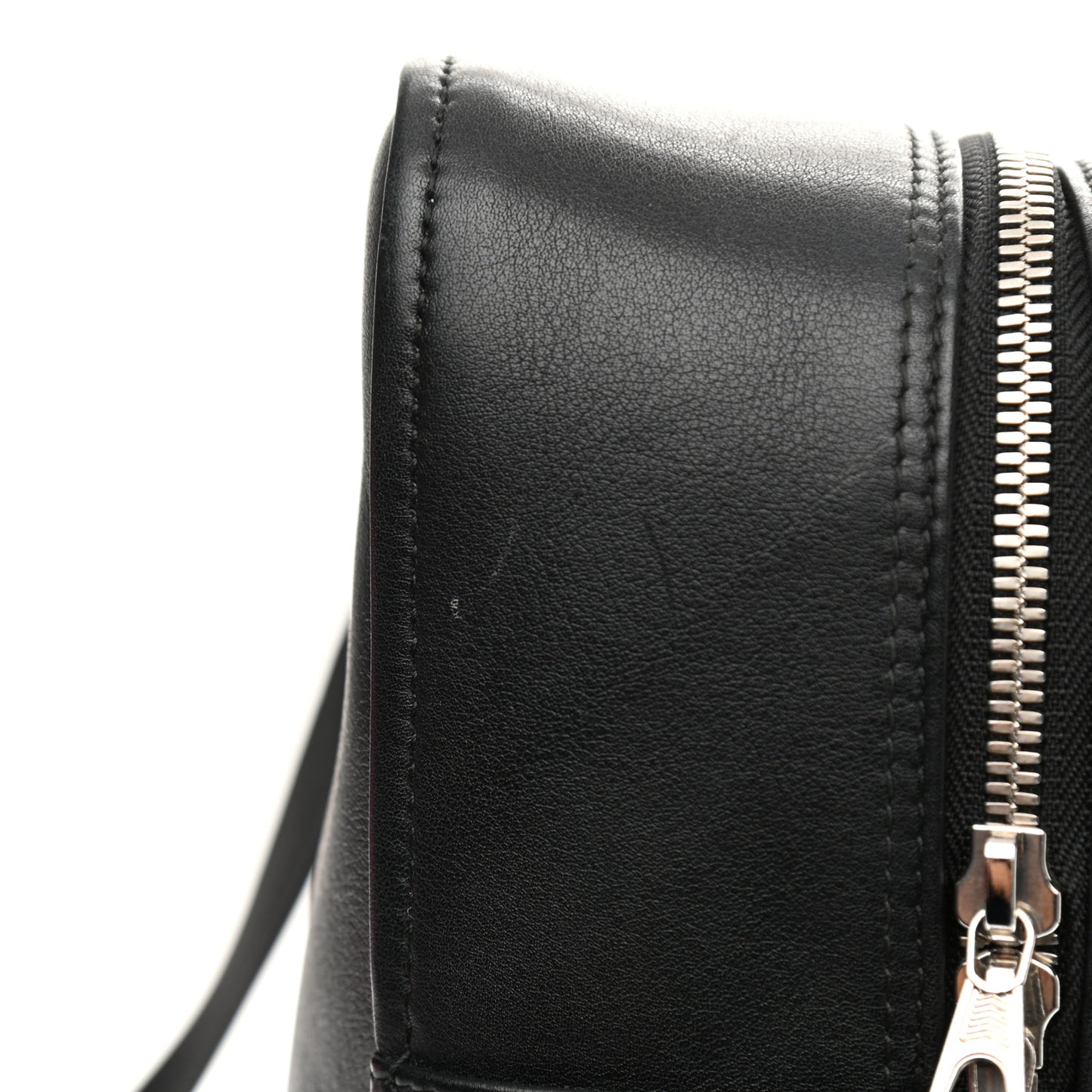 Calfskin M Triangle Duffle Black