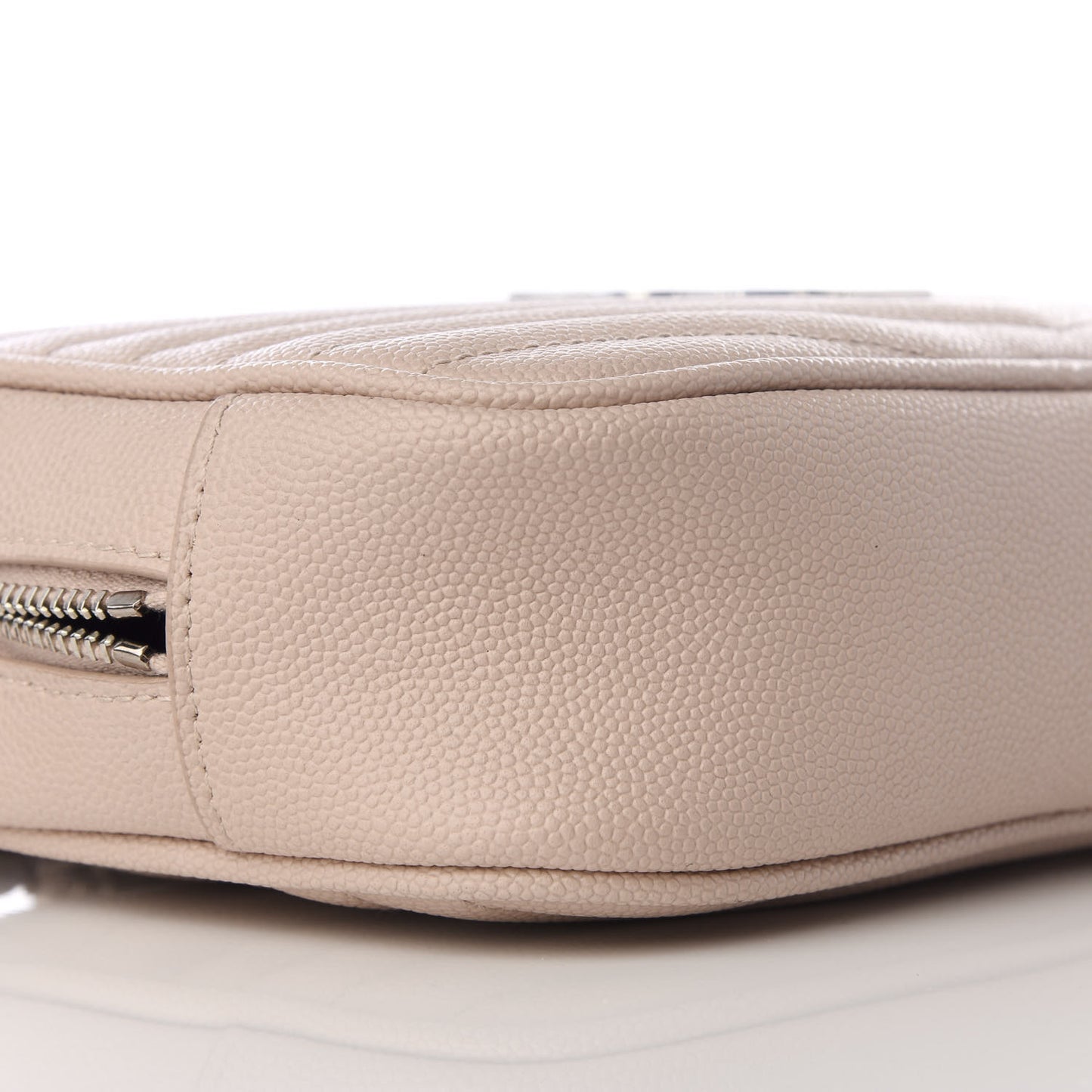 Grain De Poudre Matelasse Monogram Mini Lou Camera Bag Marble Pink
