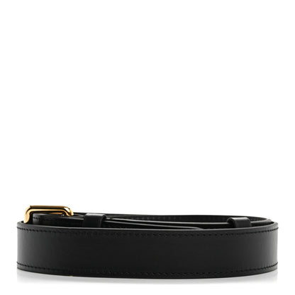 Louis Vuitton Calfskin Odeon PM Adjustable Shoulder Strap Black 2 of 6