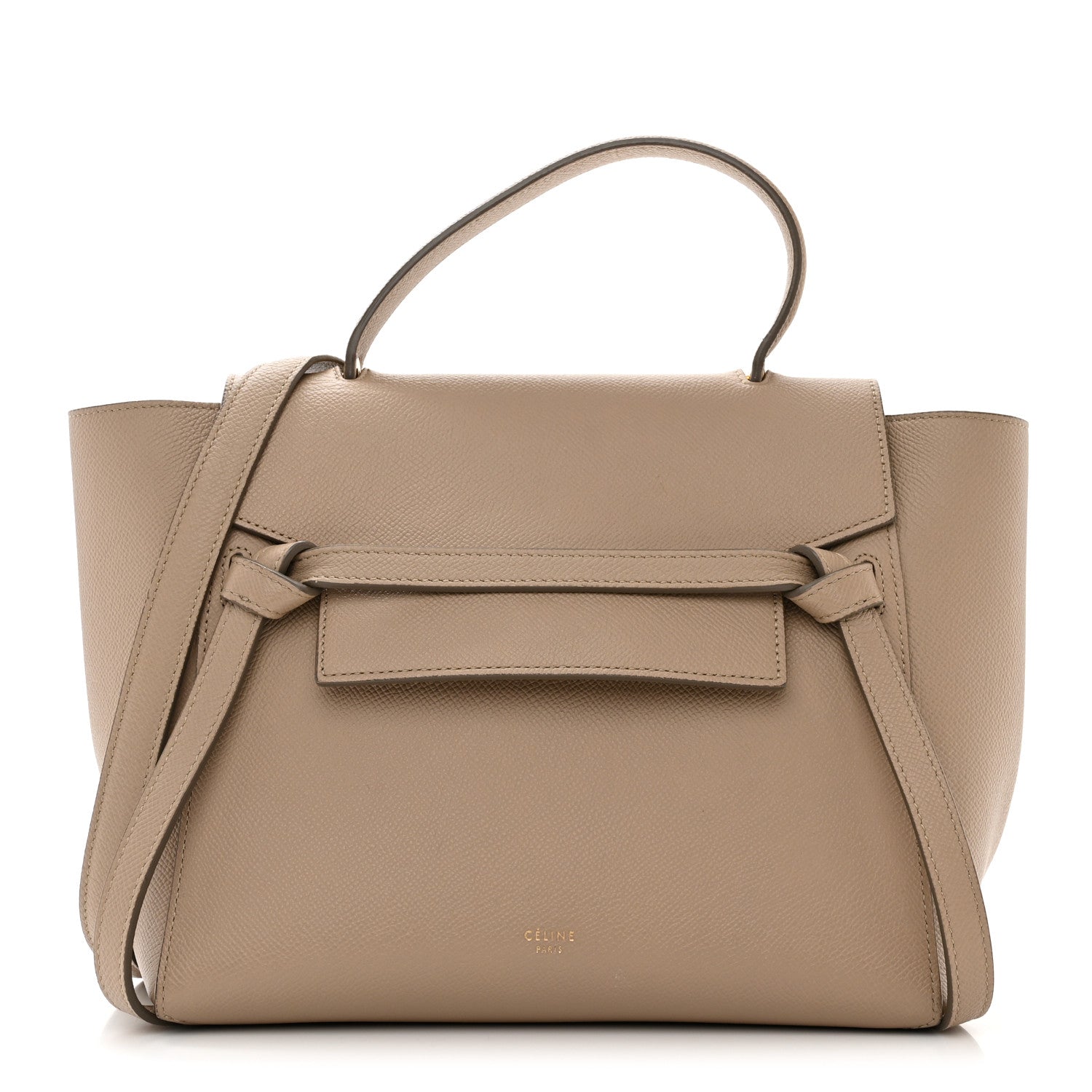 Celine Grained Calfskin Micro Belt Bag Light Taupe 1 of 11