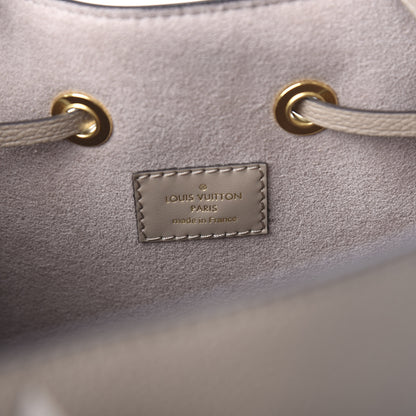Louis Vuitton Empreinte Monogram Giant Neonoe MM Tourterelle Creme 6 of 9