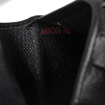 Louis Vuitton Epi Porte-Billets Compact Wallet Black 9 of 10