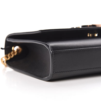 Saint Laurent Calfskin Small Monogram Kate Satchel Black 8 of 9