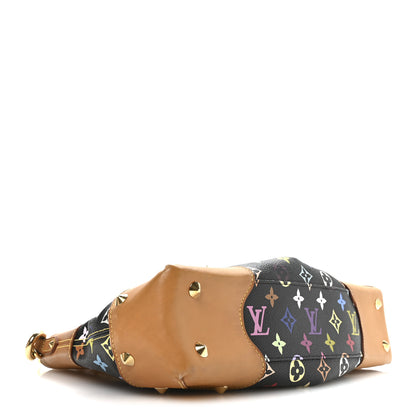 Louis Vuitton Monogram Multicolor Judy MM Black 4 of 10