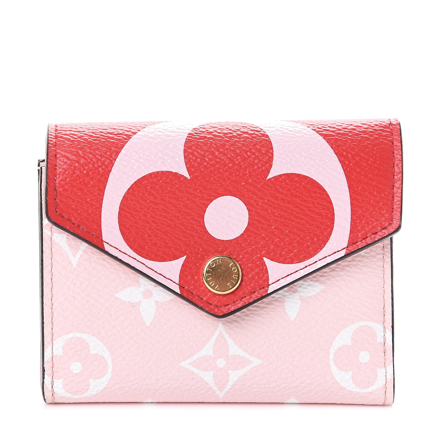 Monogram Giant Zoe Wallet Rouge Rose