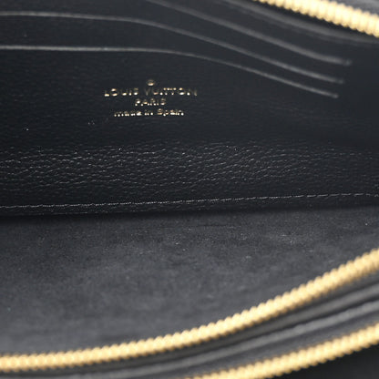 Louis Vuitton Empreinte Double Zip Pochette Black 5 of 12