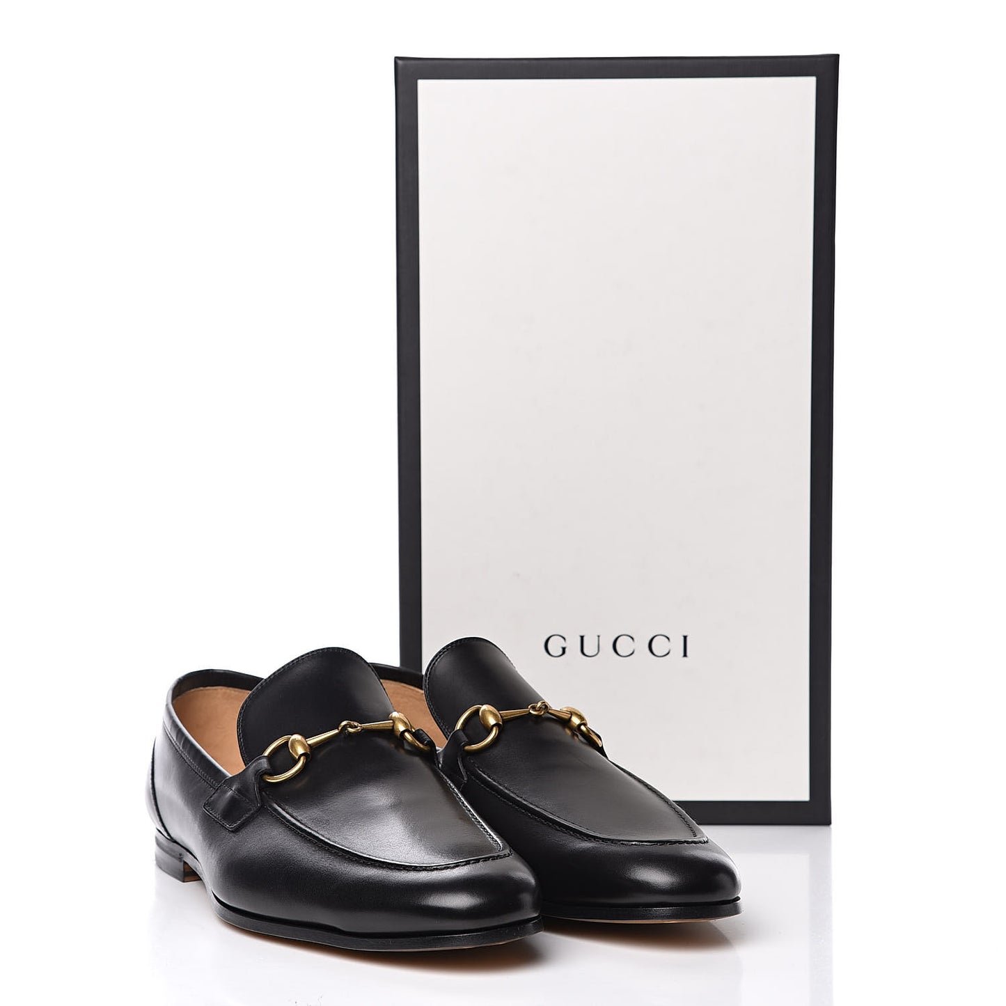 Calfskin Horsebit Mens Jordaan Loafers 9.5 Black