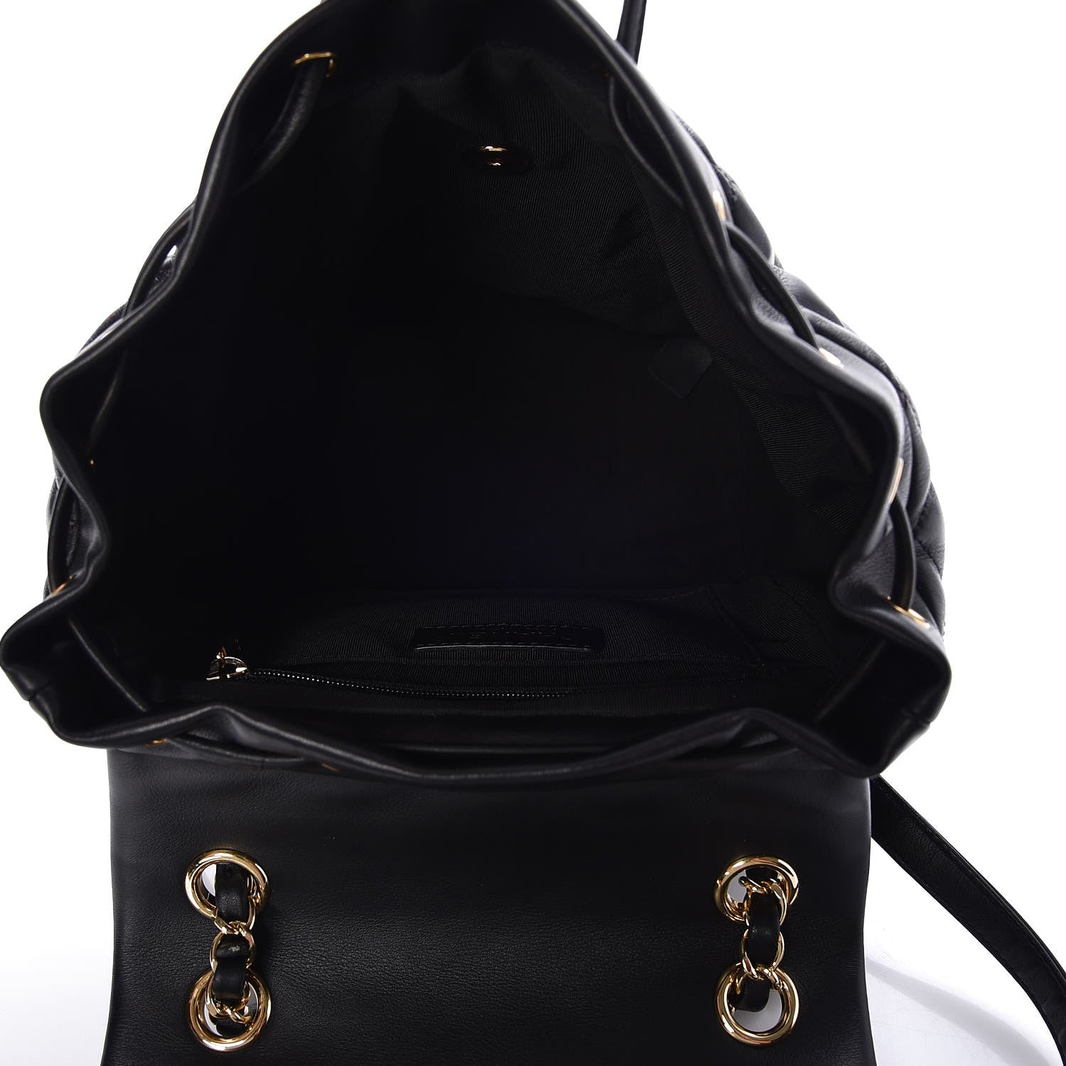 Chanel Lambskin Quilted Small Urban Spirit Backpack Black 5 of 8