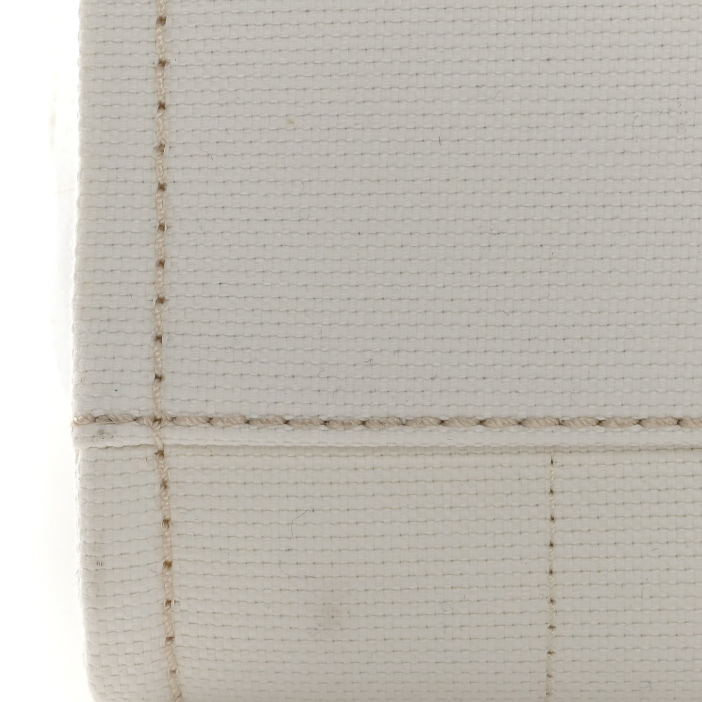 Cotton Medium Deauville Tote White