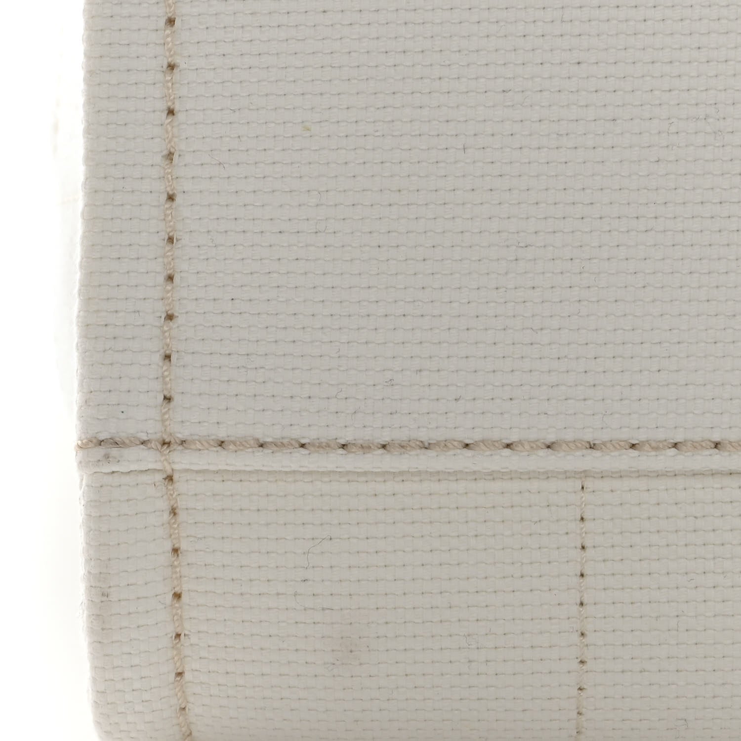 Chanel Cotton Medium Deauville Tote White 12 of 16