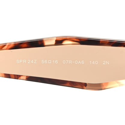 Prada Acetate Square Sunglasses SPR 24Z Tortoiseshell Beige 6 of 7