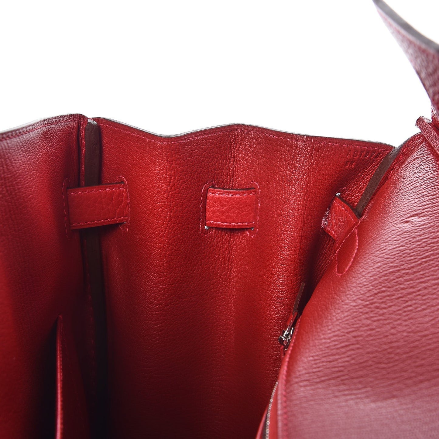 Taurillon Clemence Birkin 35 Rouge Casaque
