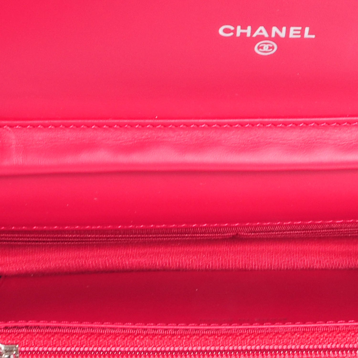 Chanel Caviar Timeless Wallet on Chain WOC Pink 6 of 8