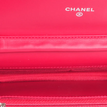 Chanel Caviar Timeless Wallet on Chain WOC Pink 6 of 8