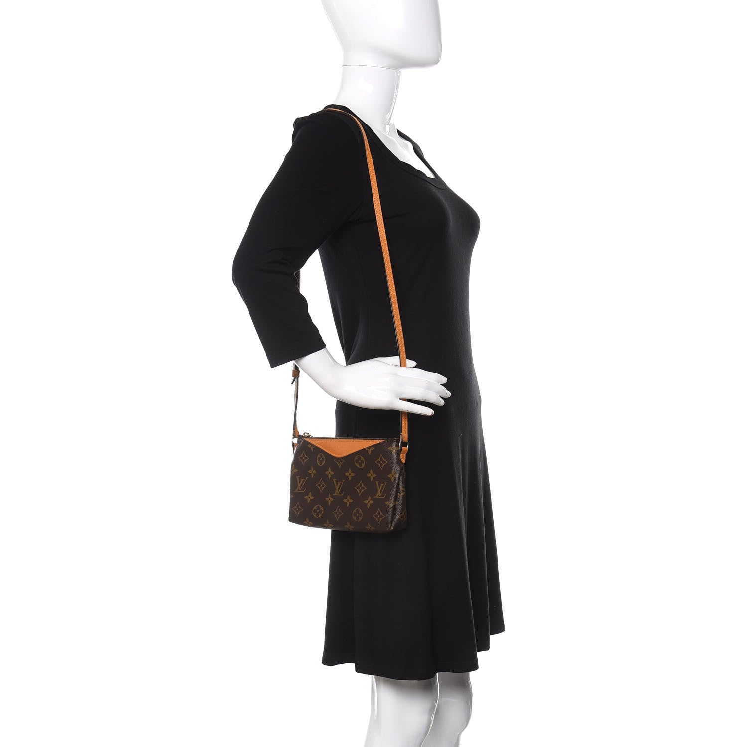 Louis Vuitton Monogram Pallas Uniformes Crossbody Safran 2 of 18
