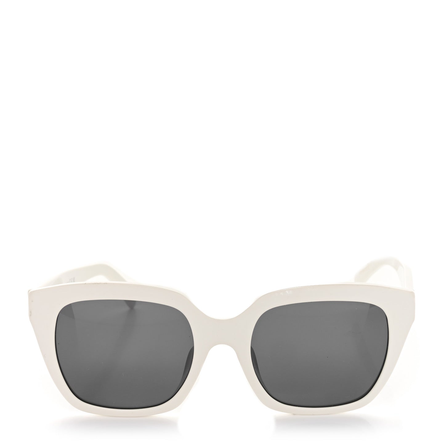 Acetate Sunglasses CL40198F White