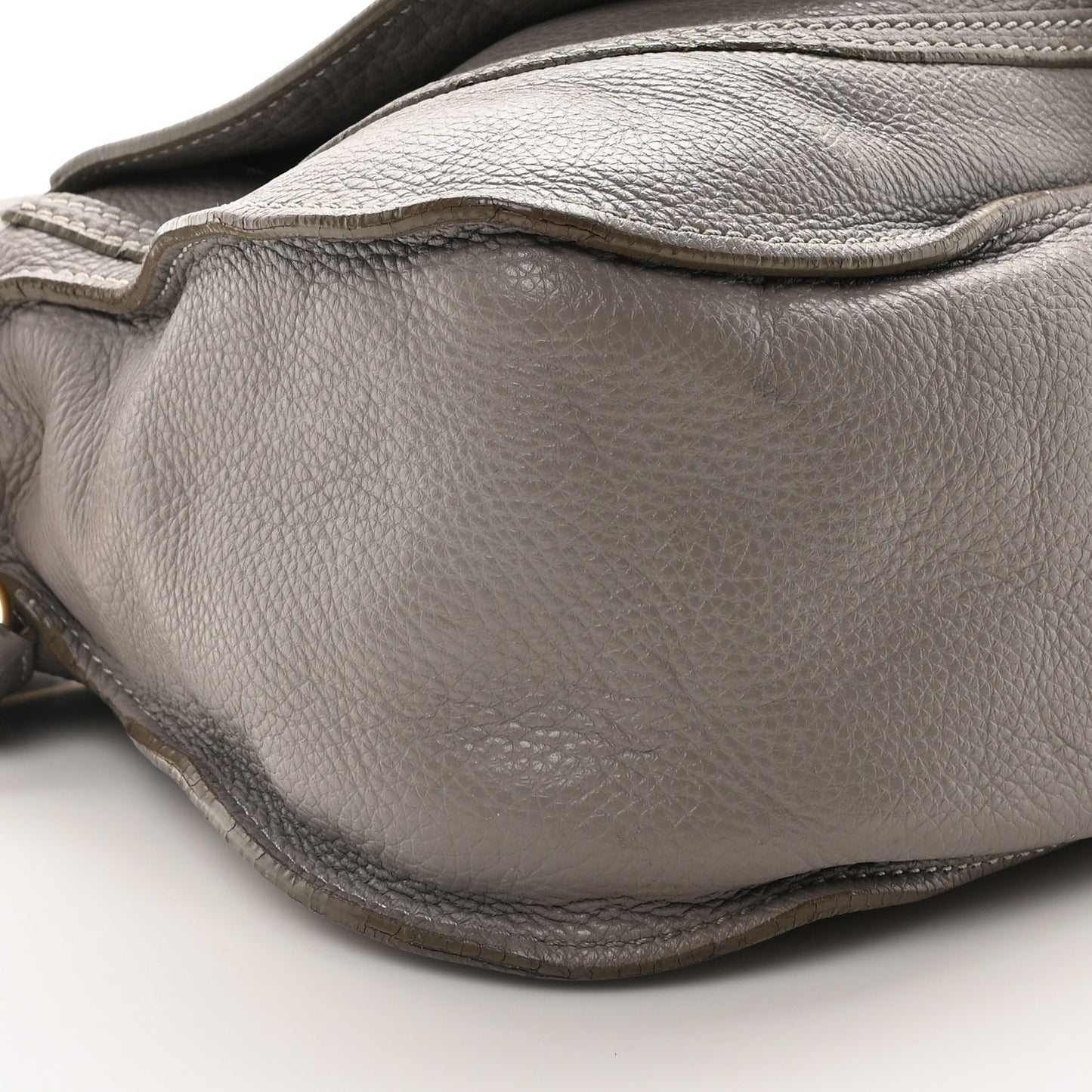Calfskin Medium Marcie Satchel Cashmere Grey