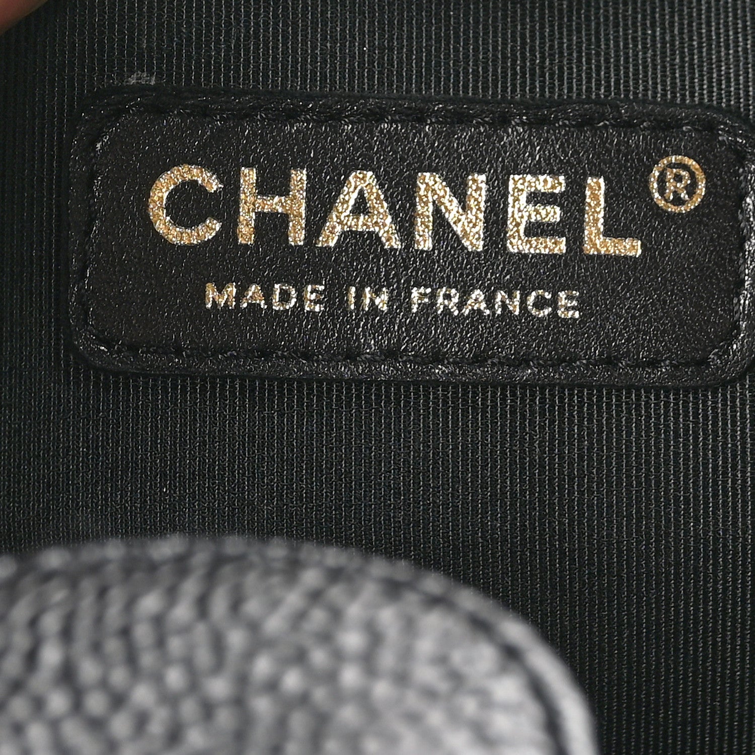 Chanel Caviar Quilted Petit Shopping Tote PST Black 7 of 11
